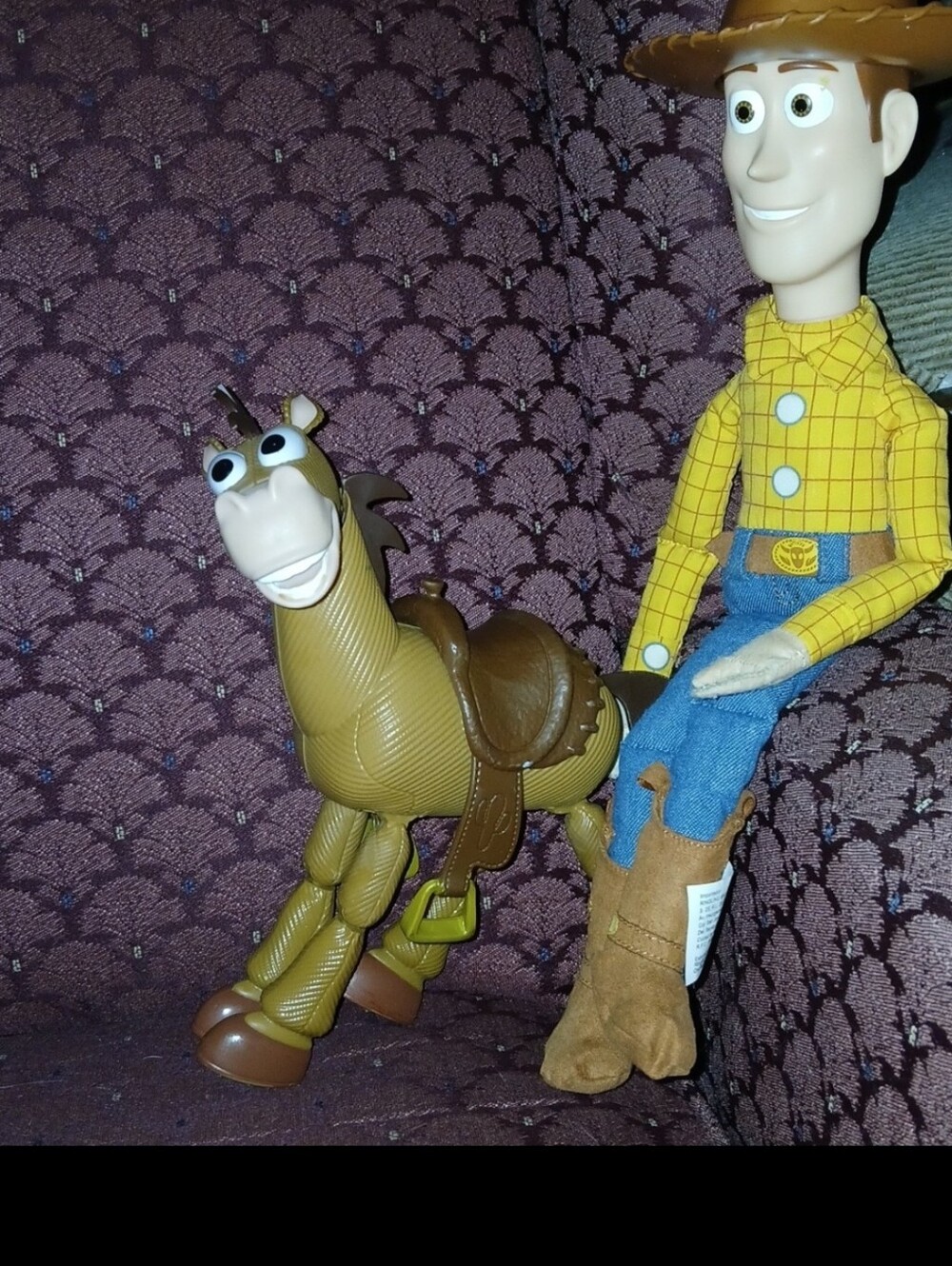 Woody and Bullseye Toy Story Figures